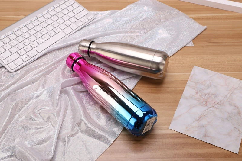 500ml Cola Shaped Thermos Bottle 304 Stainless Steel Vacuum Flask