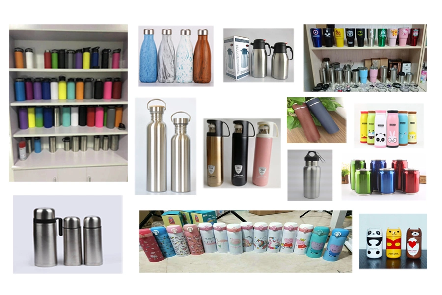 Coffee 304 Stainless Fashion Portable Thermos Vacuum Flask