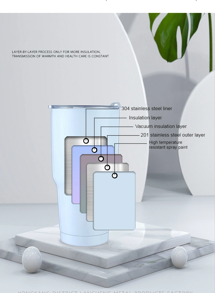 Wholesale Metal Reusable Insulated Coffee Wine Tumbler Vacuum Flask