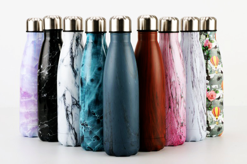 Double Wall Stainless Steel Thermos Water Bottles Vacuum Flask
