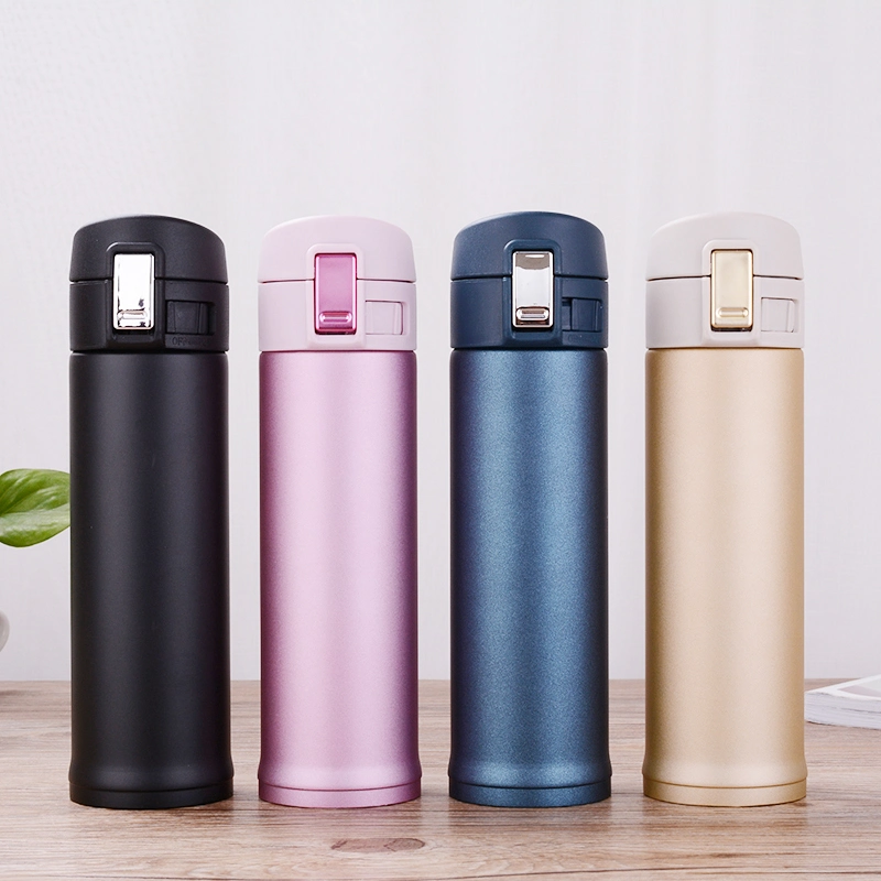 Wholesale Customized Logo Cola Shaped Stainless Steel Cup Sports 500ml Water Bottle Flask Vacuum