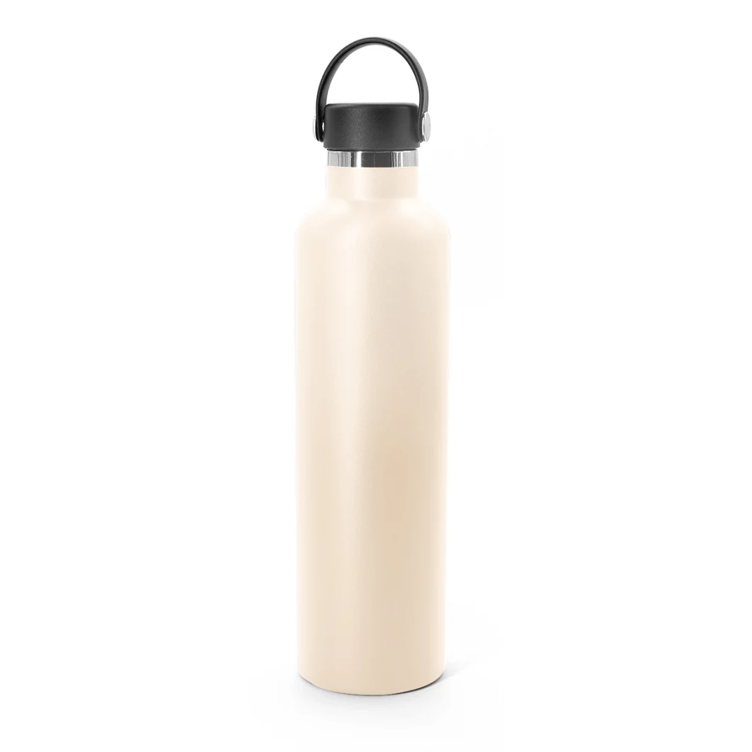 500ml Stainless Steel Double Wall Vacuum Flask with Lid, Insulated Thermos