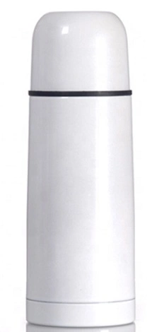 350ml Silver Insulation Cup Stainless Steel Thermal Vacuum Flask for Sublimation Bottle