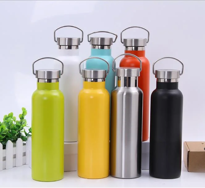 Custom OEM Sport Bike 600ml Double Wall Stainless Steel Tea Vacuum Flask Water Cup Insulated Thermos Bottle