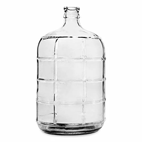 Sports Bottles 3 Gallon Round Glass Carboy Fits 30mm Cork Finish or 55mm Bottles