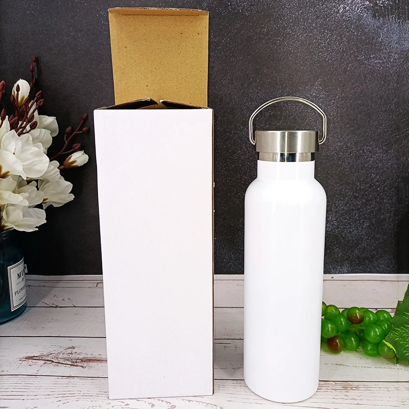 Insulated Stainless Steel Large Water Bottle Vacuum Insulated Wide Mouth Thermos Flask with Metal Lid Double Wall 500ml Travel Bottle Flask