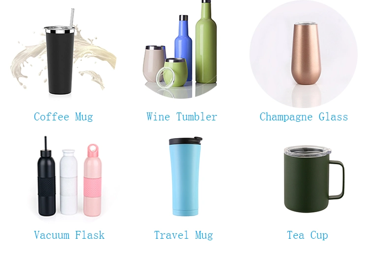 Yongkang Stainless Steel Double Wall Vacuum Insulated Tumbler with Lid, Thermos Flask