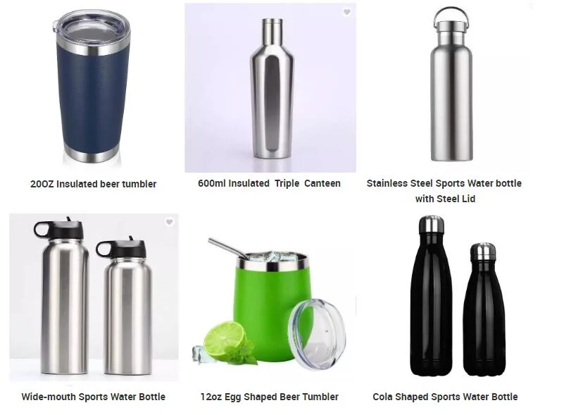 Custom Design Top Grade Thermos Vacuum Flask 450ml Stainless Steel Water Bottle with Lock Lid