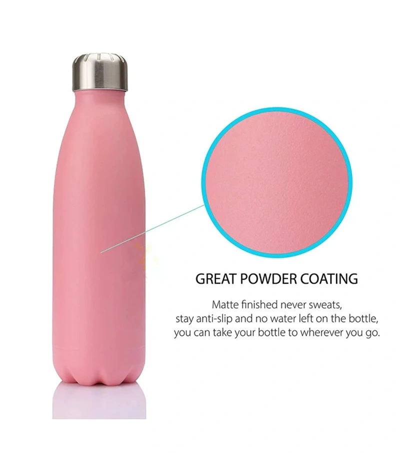 Double Wall Thermos Insulated Sports Drinking Vacuum Flask Satinless Steel Swell Water Bottle