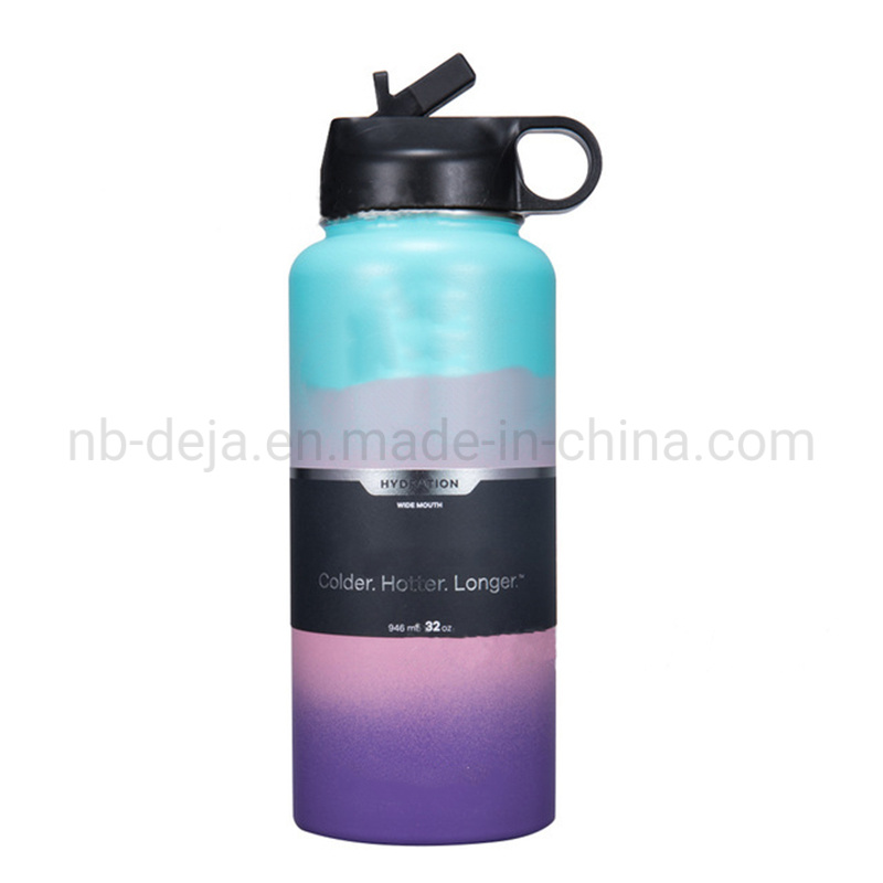 Stainless Steel Outdoor Sports Travel Kettle Thermos Flask Water Bottle