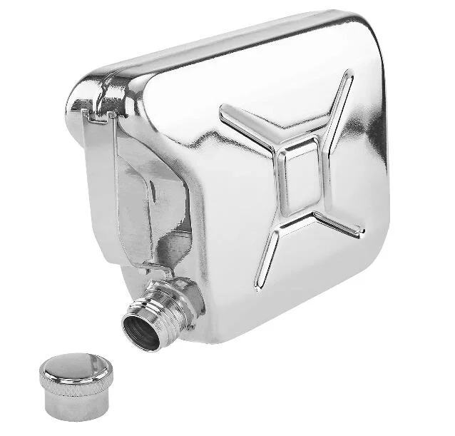 High Quality 5oz Stainless Steel Jerry Oil Can High Quality Hip Flask with Funnel
