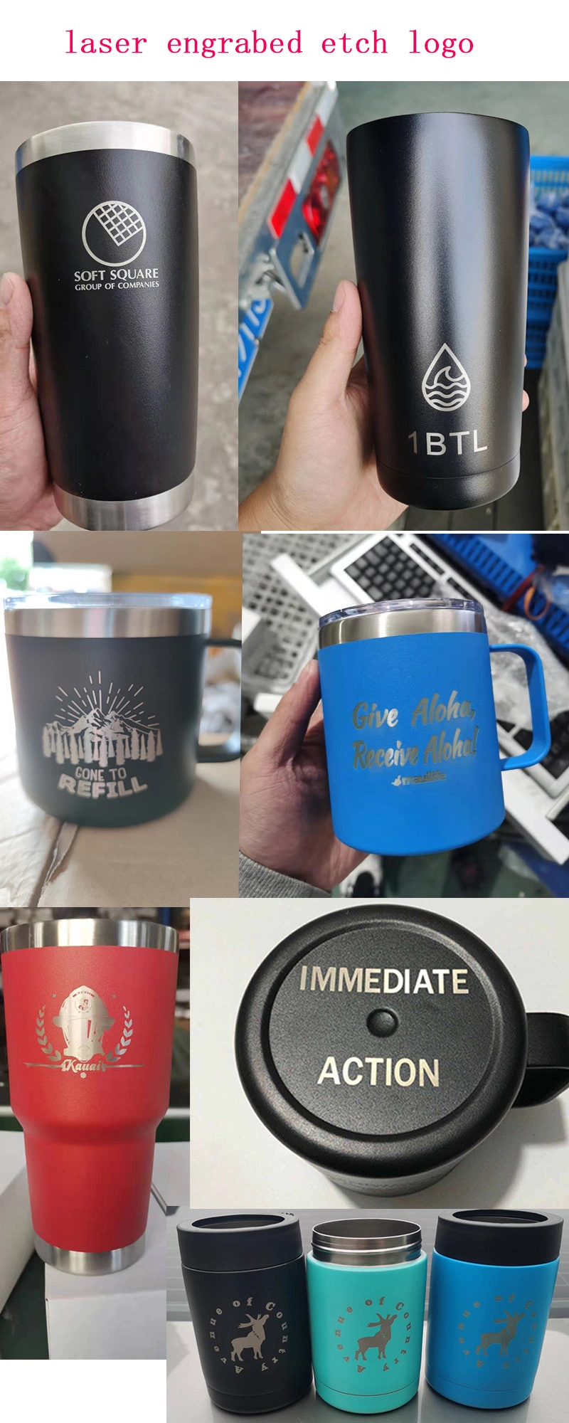 Wholesale Price 30oz Custom Logo Stainless Steel Coffee Thermos Cup Tumbler