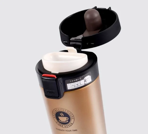 Business Gift Food Grade Office Vacuum Cup Thermos Insulated 18/8 Stainless Steel Coffee Cup