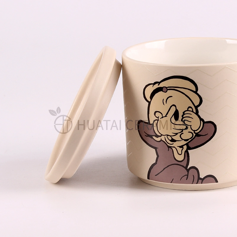 Ceramic New Bone China Mug with Custom Logo Coffee Mug with Lid for Gift Mug