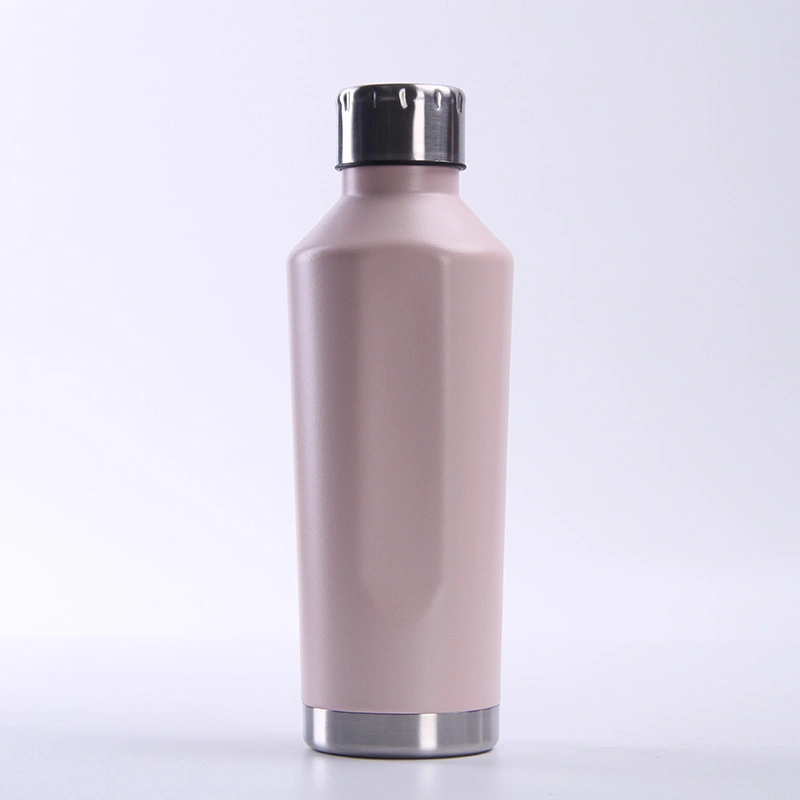 500ml/750ml Thermal Water Bottle Double Wall Stainless Steel Coffee Thermos Cup Vacuum Flask Mug Travel Gift Carry-on Cup