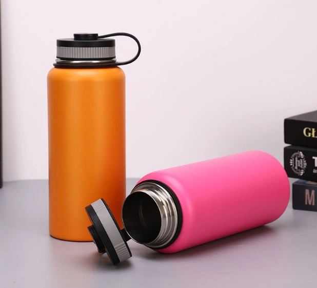 Sport Double Wall Thermo Water Flask Insulated 18/8 Stainless Steel Vacuum Flask with Custom Logo