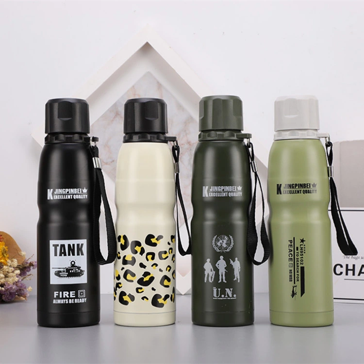 500ml Portable Thermos Sports Bottle with 304 Stainless Steel