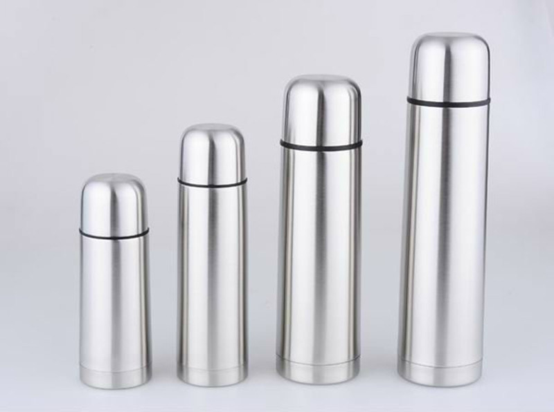 Personalized BPA Free Bullet Vacuum Thermos Stainless Steel Water Bottle Outdoor Travel Vacuum Flask