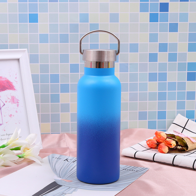 600ml Double Wall Vacuum Insulated Food Grade Stainless Steel Vacuum Flask