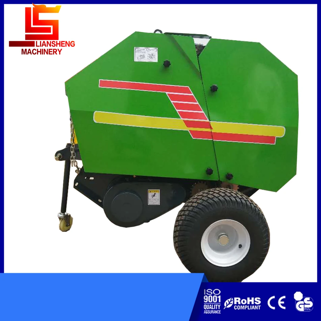 Hay Baler Collect and Bundle Dry and Green Grass, Straw, Wheat Stalk, Corn Stalk, Wheat/ Rice Straw, Grass, Corn Straw, Pasture Straw Bale.