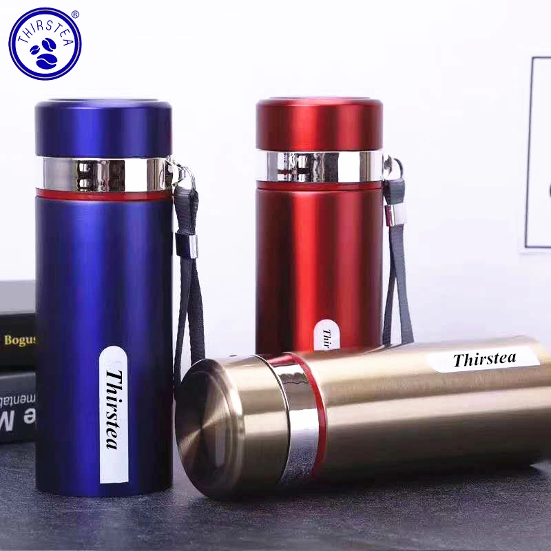 Sports 304 Stainless Steel Vacuum Leak Proof Thermos Flask with Filter