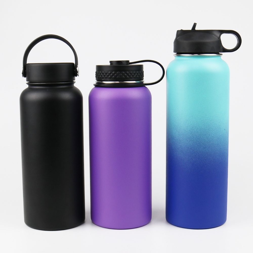 Amazon Hot Sell Wide Moth Kids Water Bottle Children Thermos Drinking Flask