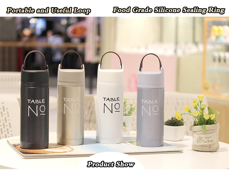 Double Wall 304 Stainless Steel Insulated Thermos Sports Water Bottle