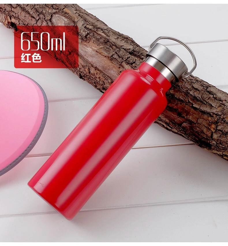 600ml Water Bottle Thermos Cup Travel Vacuum Cup