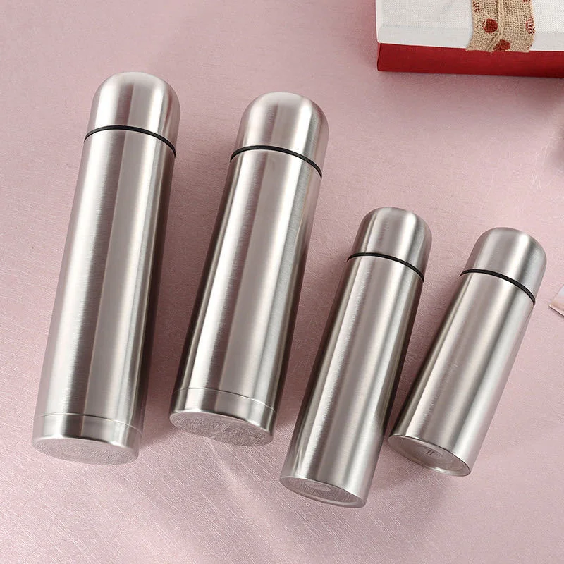 Double Walls Stainless Steel Water Thermos Dishwasher Safe Insulated Vacuum Flask Vacuum Thermos Sport Juice Thermos Insulated Thermal Flask
