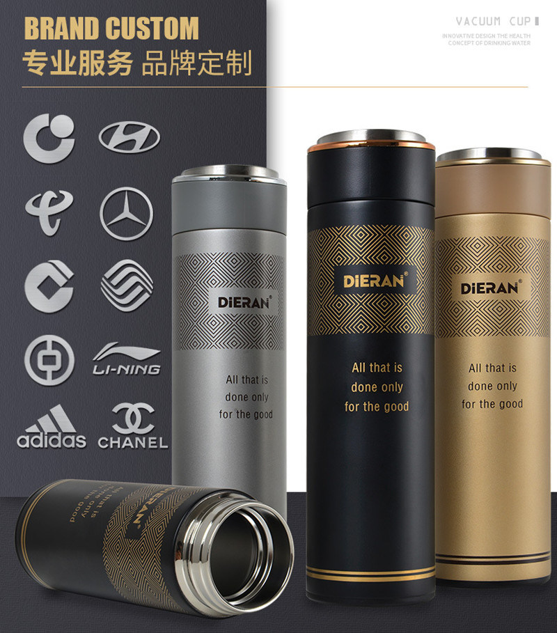 Customized 16oz 450ml Stainless Steel Vacuum Flask Straight Shape Thermos