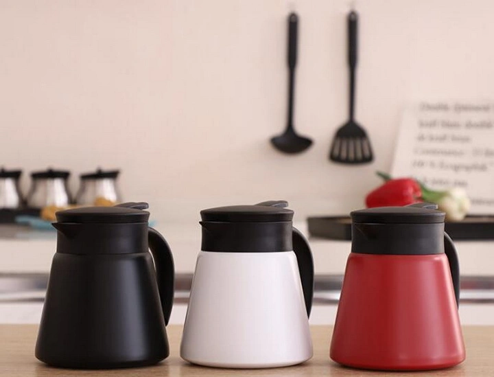 Hot Muti-Size Chinese Travel Vacuum Double Wall Metal Stainless Steel Thermos Tea Coffee Pot