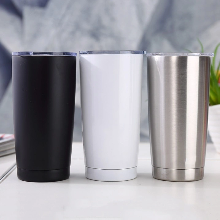 Outdoor Coffee Mugs Metal 304 Stainless Steel Travel Tumbler Thermos Large Tea Tumbler Cups Wholesale Factory