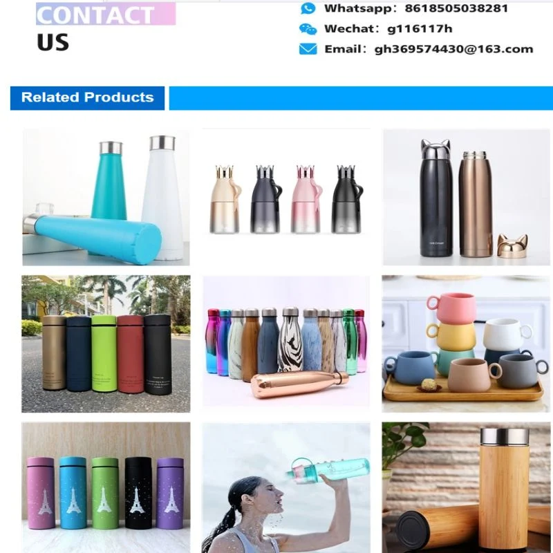 High Quality 500ml Double Wall Stainless Steel Vacuum Flask