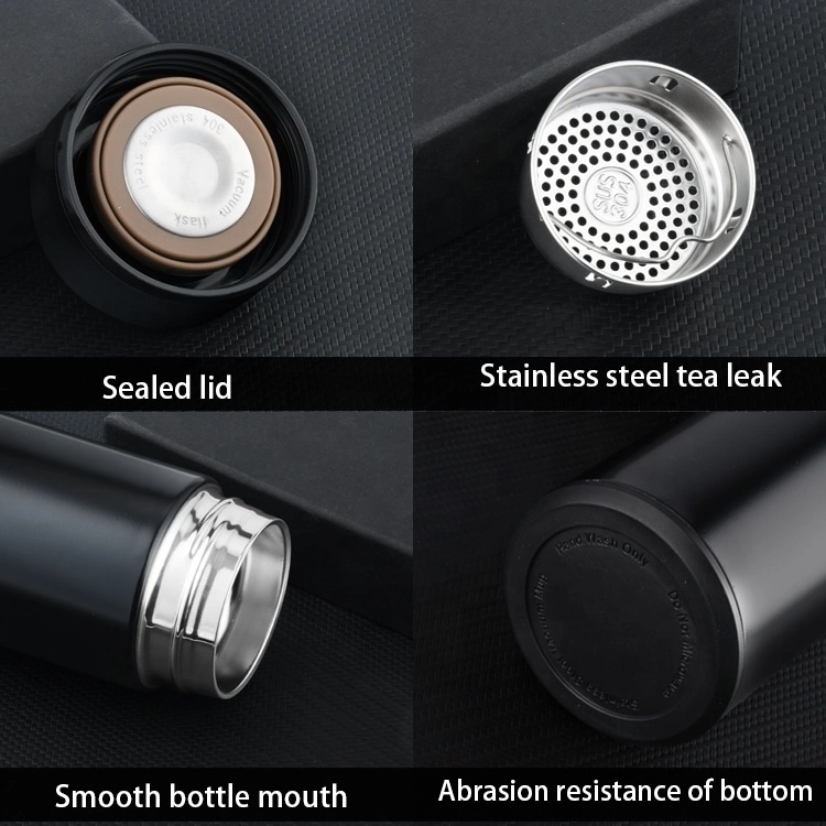 2020 New Product Unique Smart Water Bottle Stainless Steel Mug Vacuum Flask with Temperature