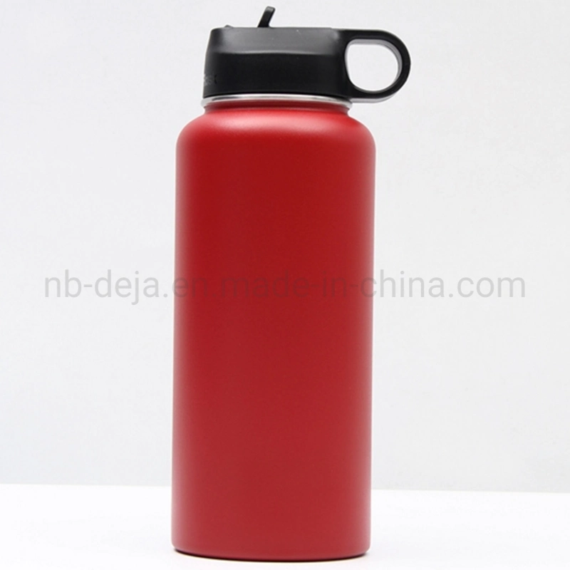 Stainless Steel Sports Travel Kettle Thermos Flask Water Bottle