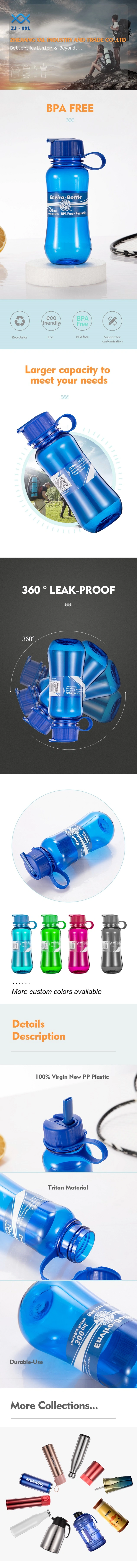 BPA Free Tritan 300ml Kids Water Bottle Tritan Plastic Portable Multi Functional Sport Drinking Water Bottles