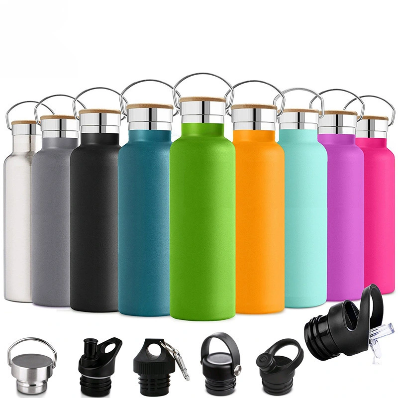 Double Wall Stainless Steel Vacuum Flask Thermos Water Bottles for Coffee Tea Water