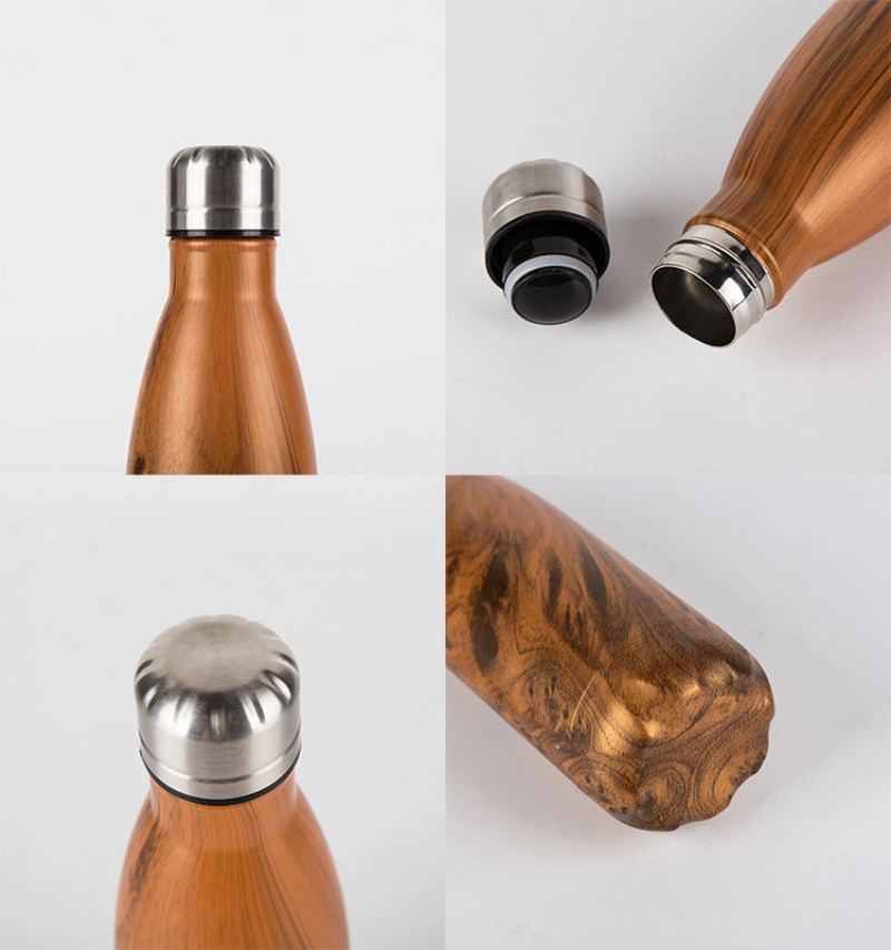 500ml Cola Shaped Thermos Bottle 304 Stainless Steel Vacuum Flask