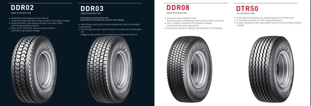 China TBR Tire Factory, Superior Truck Tire, All Steel Radial Certified Truck Tire, TBR Tires