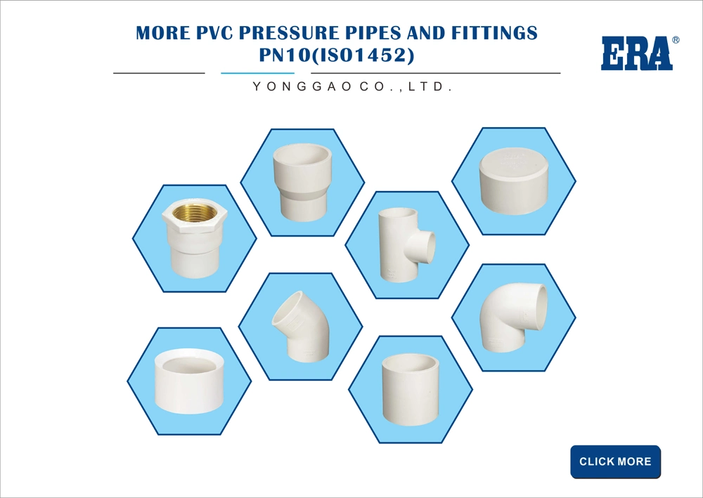 UPVC/Plastic Dvgw Certificated Pressure Pipe Fittings 90 Degree Elbow