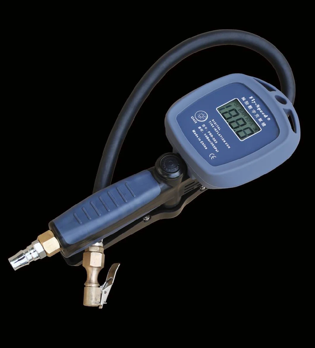 Digital Tire Inflator with Pressure Gauge for Tyre Changer Inflating Tools Tire Changer Wheel Balancer