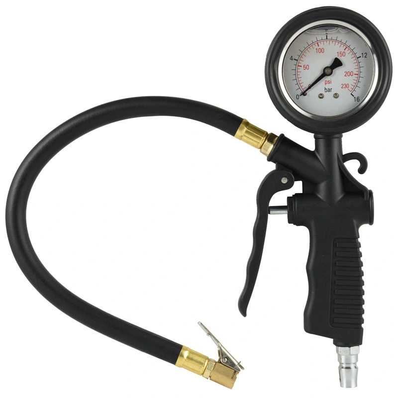 Xhnotion Pneumatic Tg-19 Tire Inflator Gun with Oil Gauge