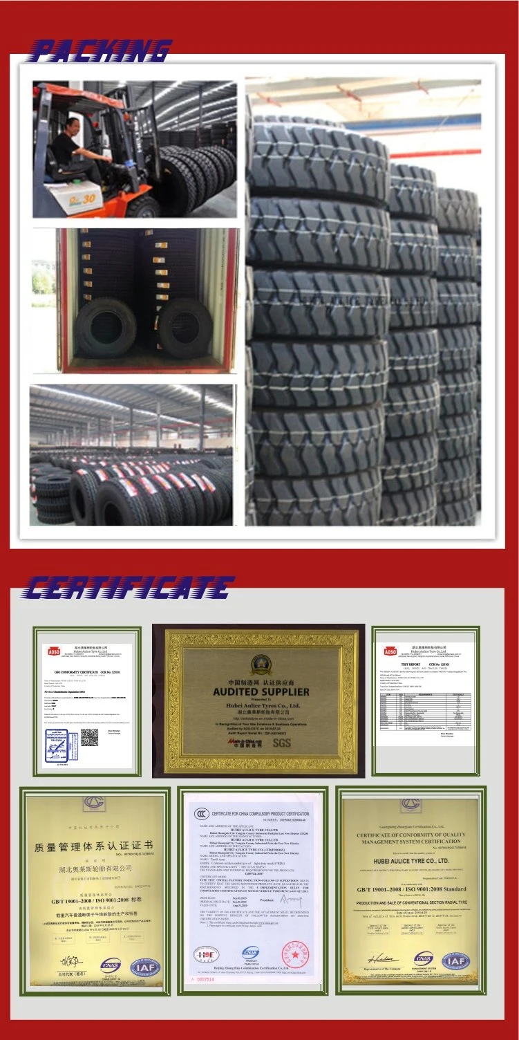 Heavy Duty Truck Tire, Radial Bus Tire, TBR Tubeless Tire, Trailer Tyre