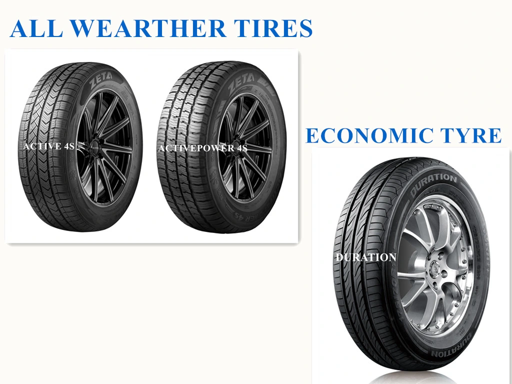 Zeta Brand Best SUV Tire LTR Light Truck Tire UHP Tire Winter Tire Economic PCR Tire Passenger Car Tire, All Season Tire Car Tire 225/60r17, 235/60r17