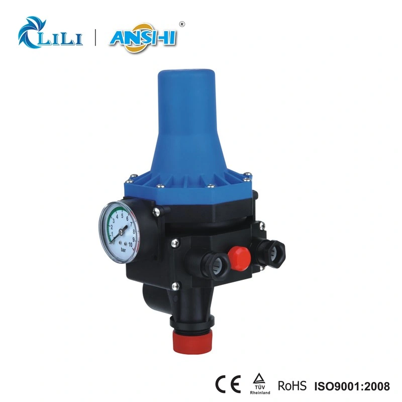 Anshi Automatic Pressure Controller with Pressure Gauge for Water Pump (DSK-3)