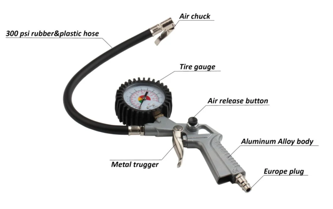 Xhnotion Tire Inflator, Tire Inflation Air Gun