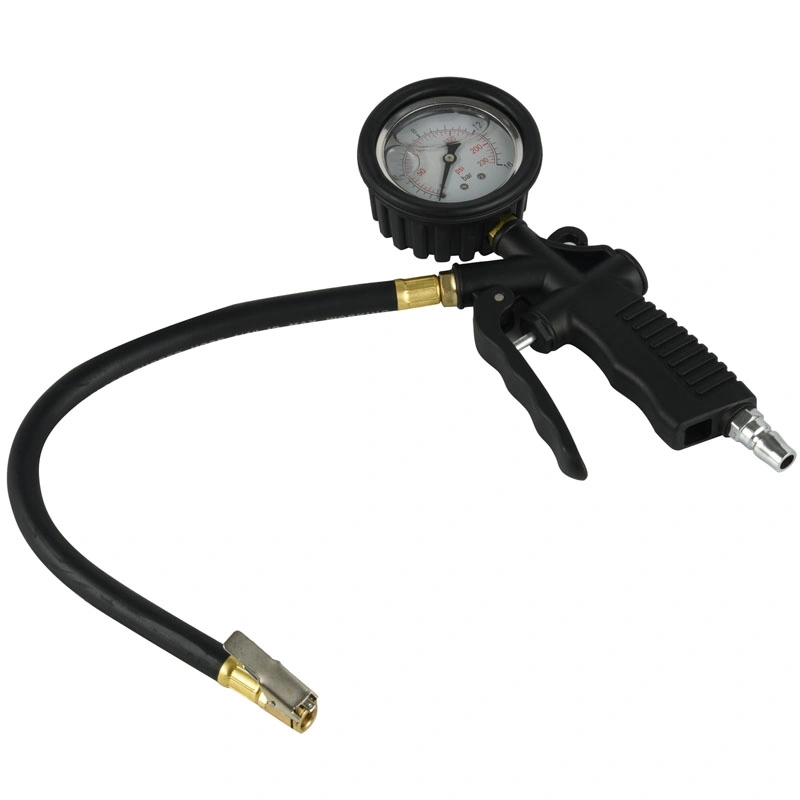 Xhnotion Pneumatic Tg-19 Tire Inflator Gun with Oil Gauge