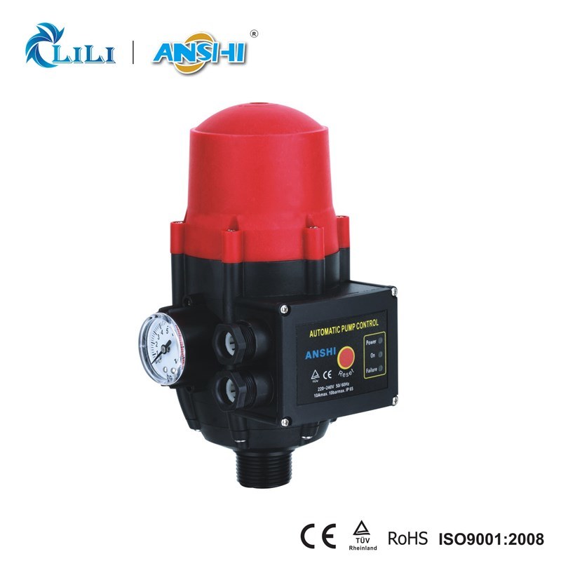 Anshi Automatic Adjustable Pressure Control with Pressure Gauge for Water Pump (DSK-2.1)
