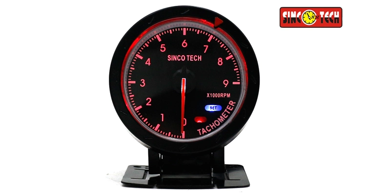 Tachometer Digital Race Car Gauge 0-9000 Rpm Range