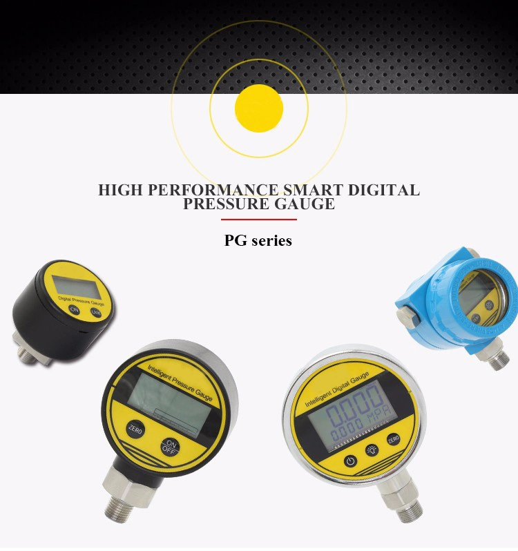 China Digital Pressure Gauge Psi Battery Powered Pressure Display Meter